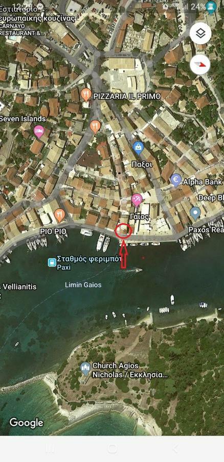 Sea Front Suite "Sea Tales" Gaios Bagian luar foto